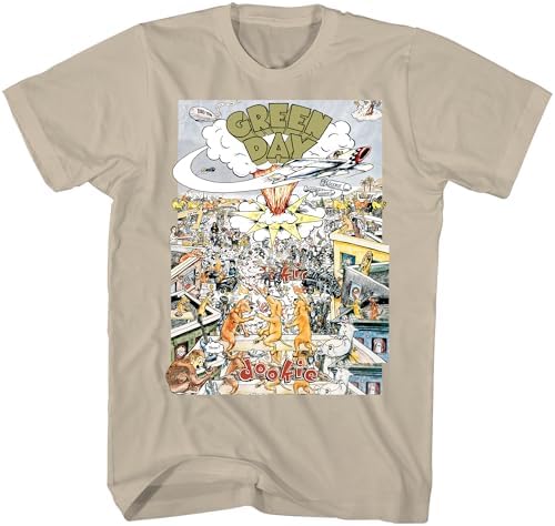 Amazon.com: Green Day 1994 Dookie Tour Classic Fit T-Shirt Black